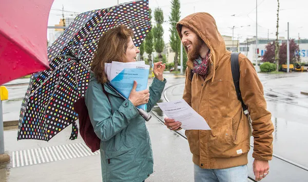 Campax Volunteer (Symbolbild)