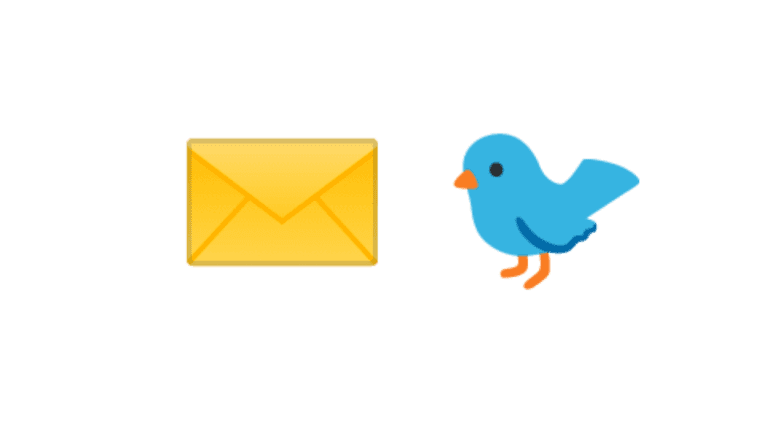 E-Mail- & Twitter-Action