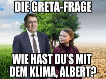 Greta-Frage von Campax an Albert Rösti – Greta-Thunberg – Gretchenfrage