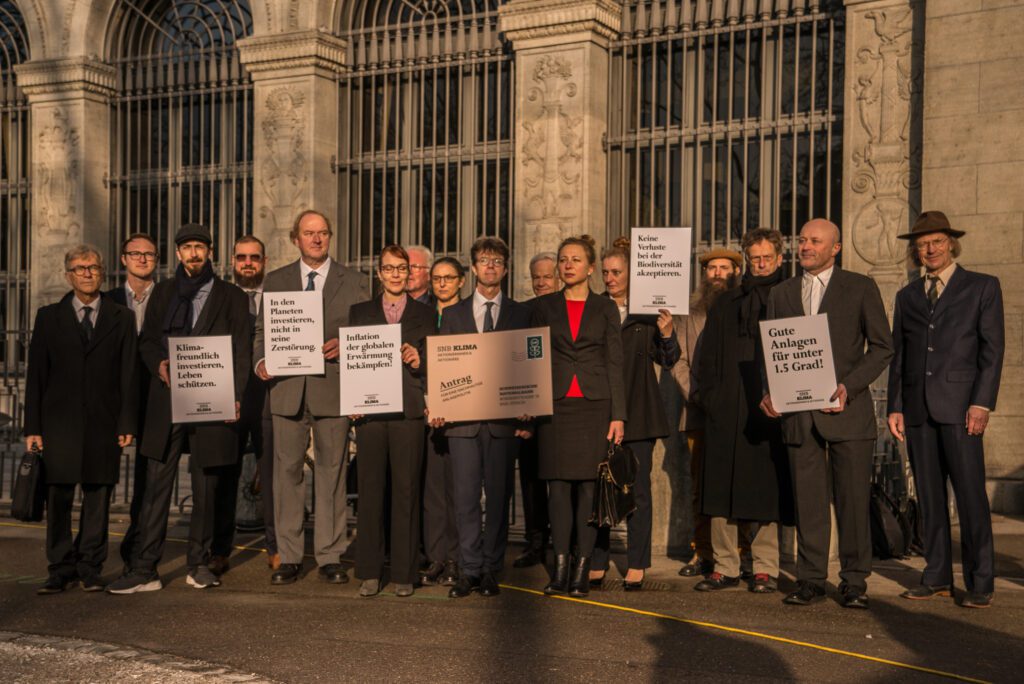 Einreichung der Anträge zuhanden der SNB-Generalversammlung