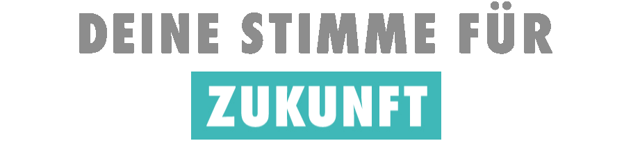 Wahlen 2023: Deine Stimme für Zukunft, Gleichstellung & Soziale Gerechtigkeit (Animation 1 Zeile Mobile)