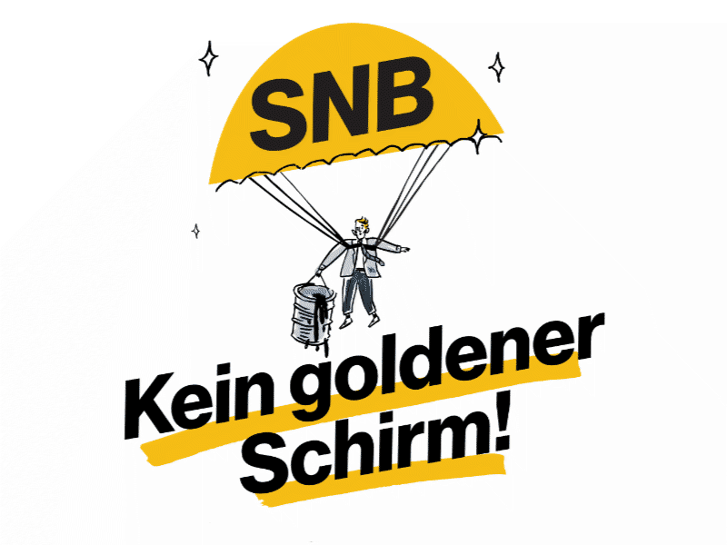 Schweizerische Nationalbank SNB - Petition «Kein goldener Fallschirm» für das CS-Management