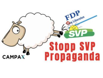 Briefkastenkleber Stopp-SVP-Propaganda