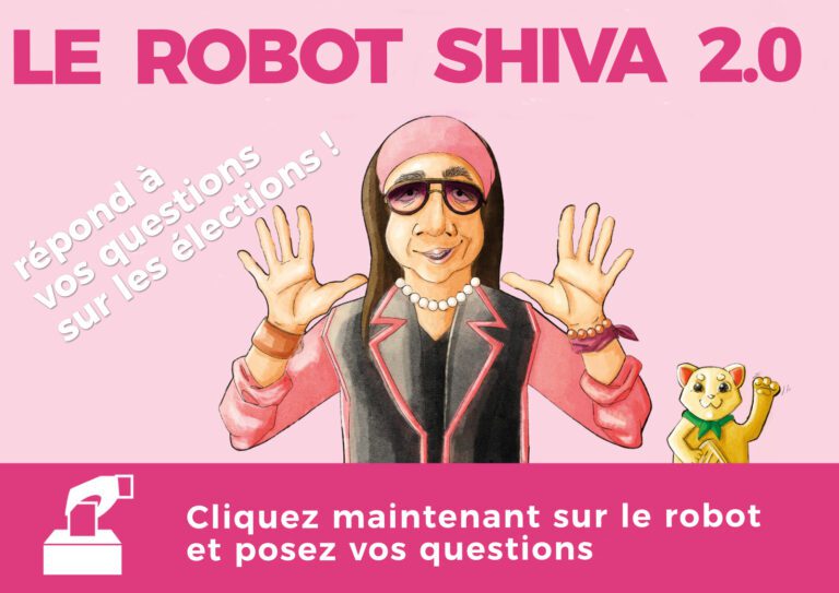 Le robot Shiva 2.0 répond à vos questions sur les élections !