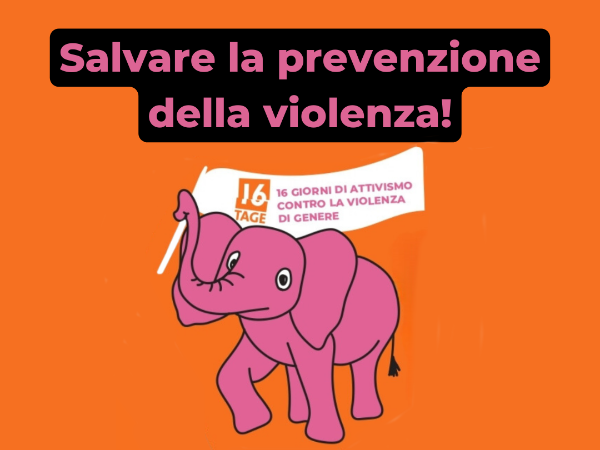 Salvare la prévention de la violence ! 16 giorni