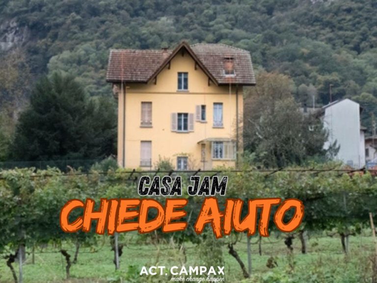 Casa Jam - Chiede Aiuto (Petition ACT.campax.org)