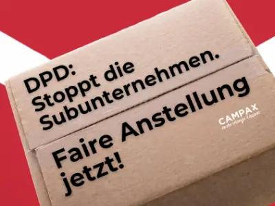 DPD Faire Löhne - Subunternehmen abschaffen