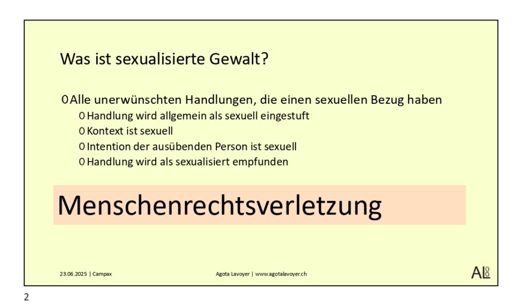 Was ist sexuelle Gewalt? Menschenrechtsverletzung