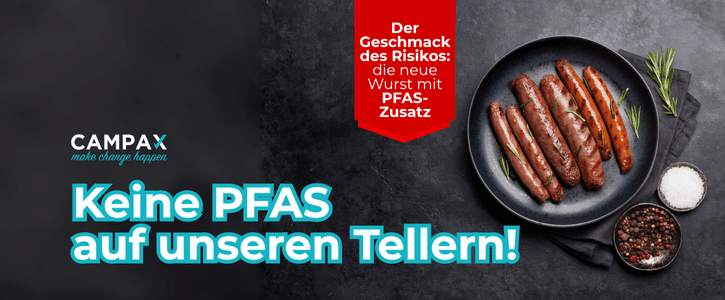 Keine PFAS auf unseren Tellern!