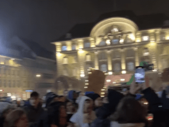 Demo Ständeratsbudget: Gewalt an Frauen